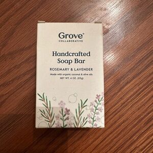 Grove Collaborative Handcrafted Soap Bar - Rosemary & Lavender